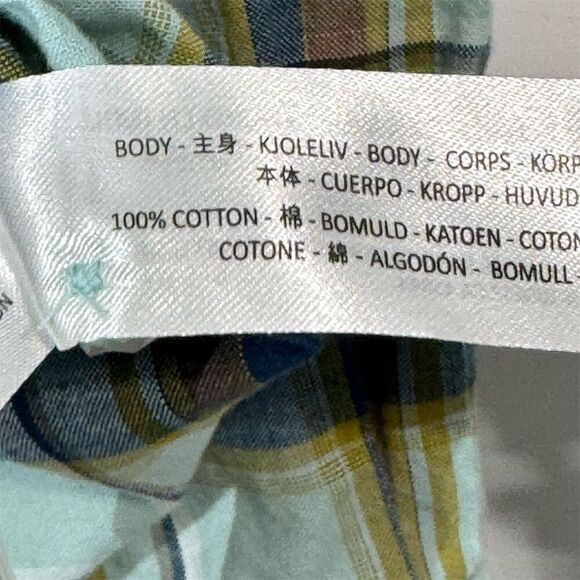 Ariat Habney Retro Fit Snap Shirt M Plaid Western Pearl Snap Rodeo Cowboy Core - Picture 9 of 9